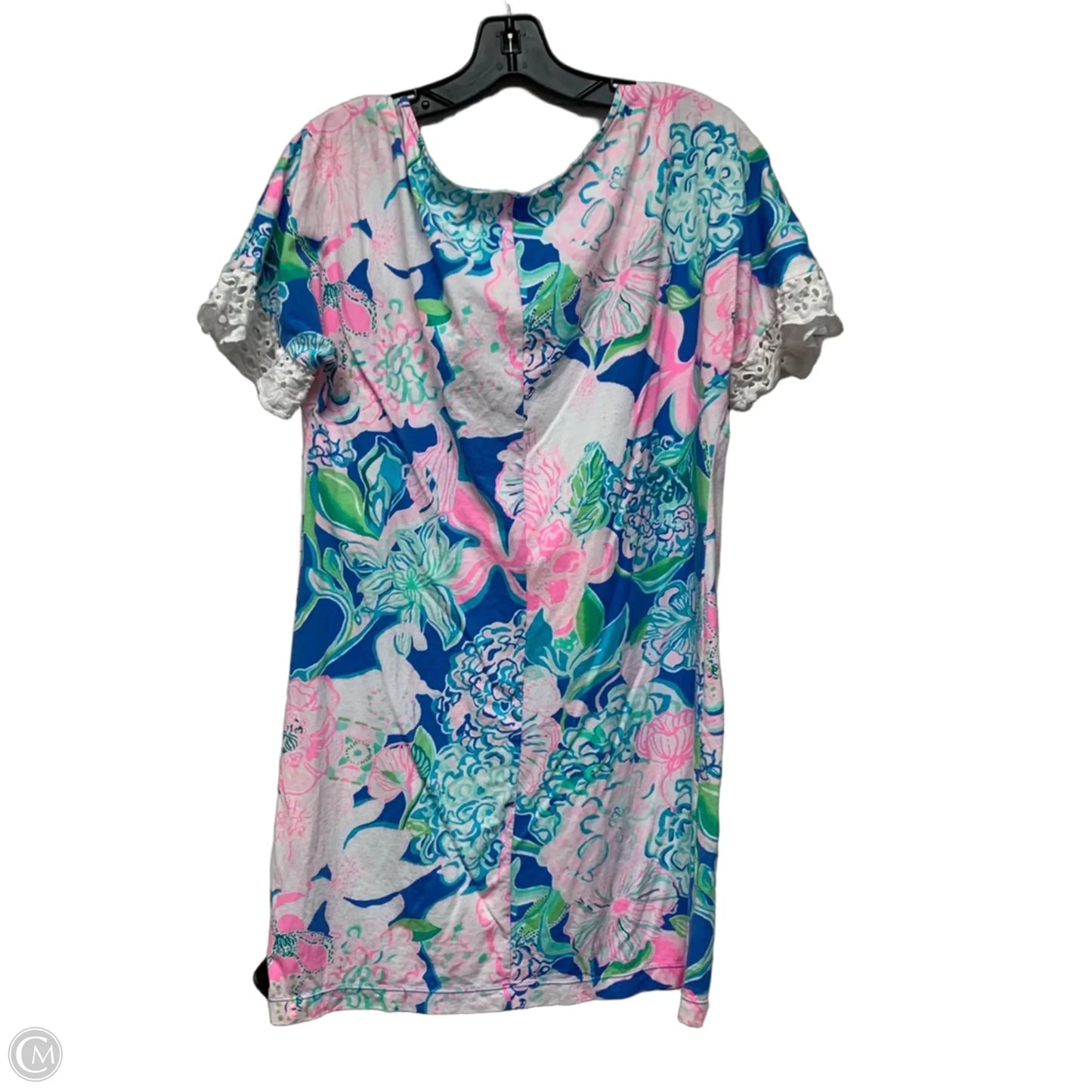 Dress Designer By Lilly Pulitzer In Blue & Pink, Size: M