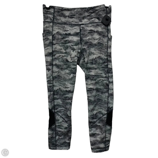 Athletic Leggings Capris By Lululemon In Grey, Size: S