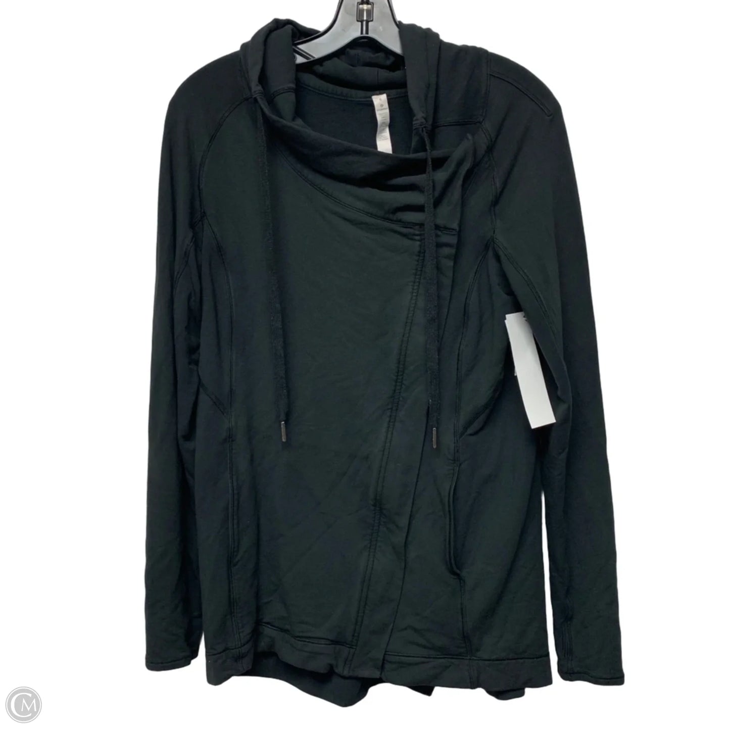 Athletic Jacket By Lululemon In Black, Size: S