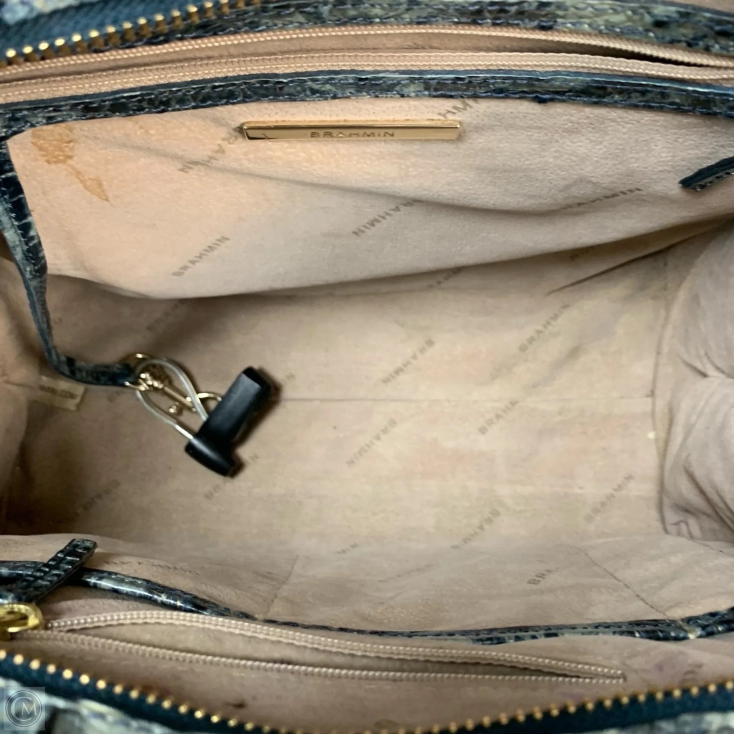 Crossbody Designer By Brahmin, Size: Large