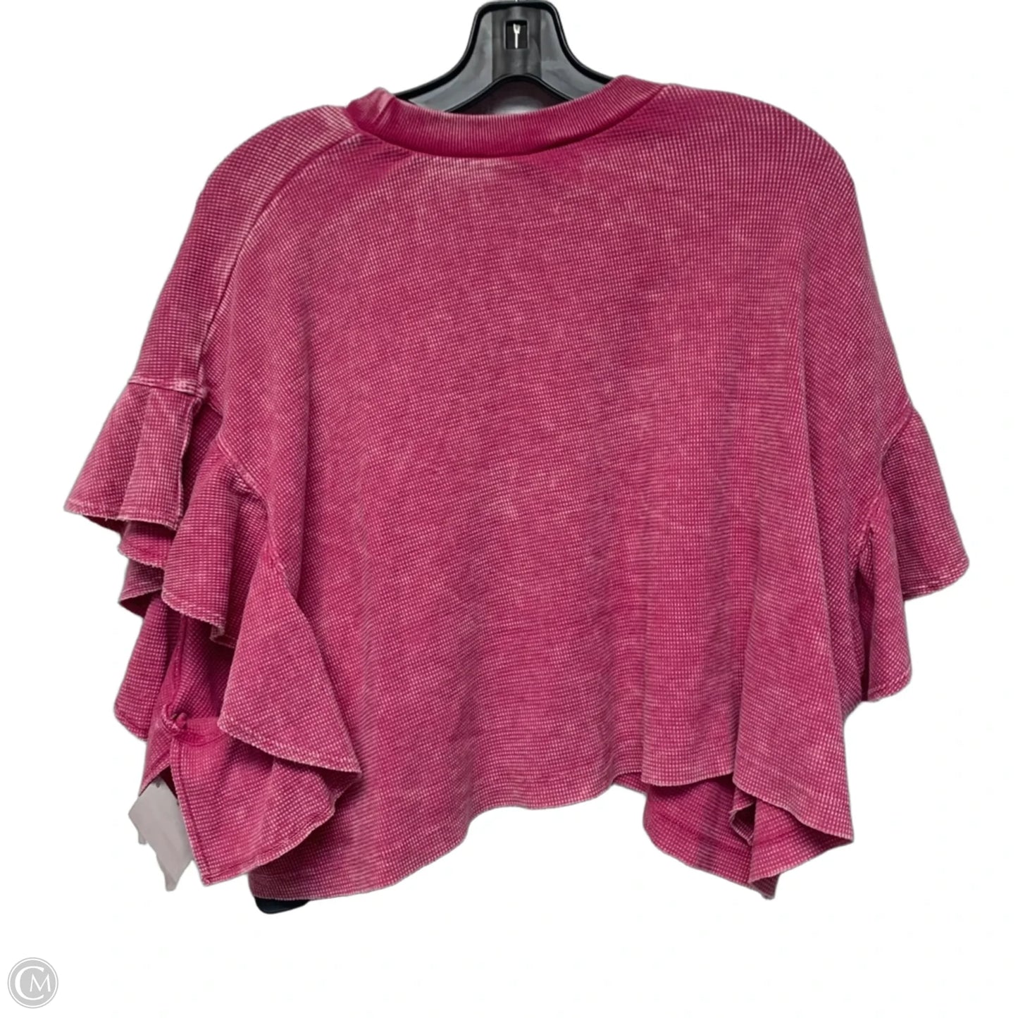 Top Short Sleeve By Altard State In Pink, Size: L