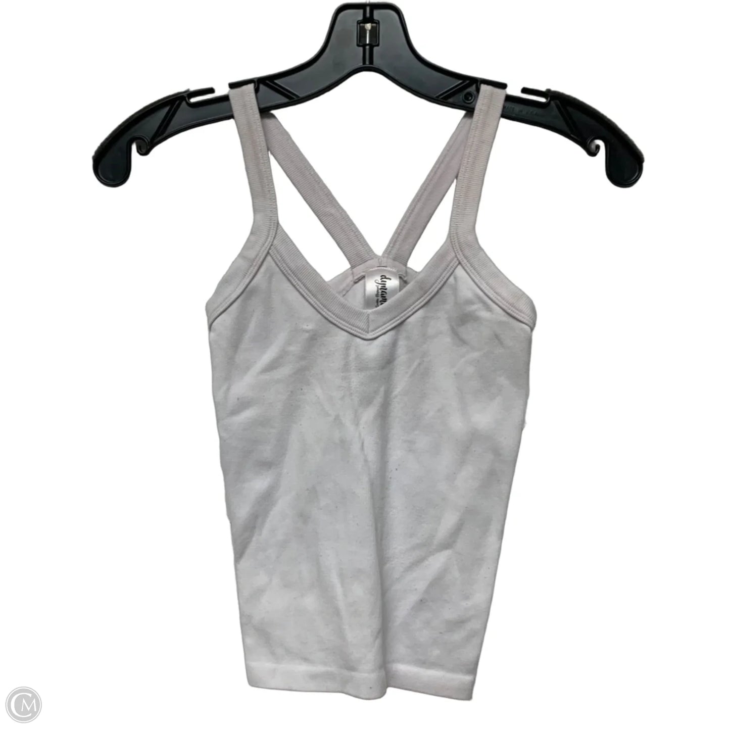 Top Sleeveless By Dynamic In White, Size: Osfm
