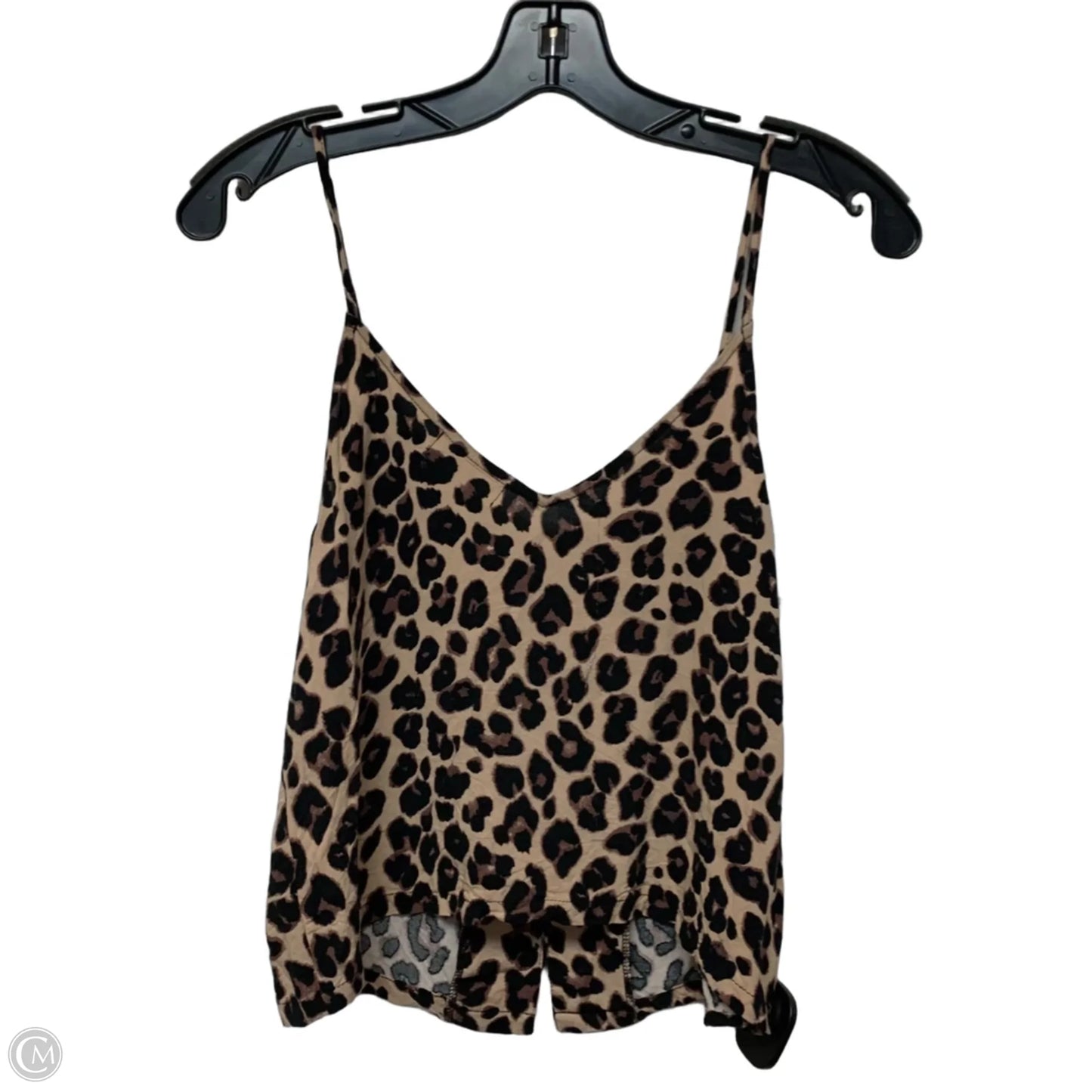 Top Sleeveless By Vestique In Animal Print, Size: S