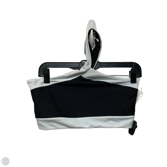 Swimsuit Top By Kbswim In Black & White, Size: L