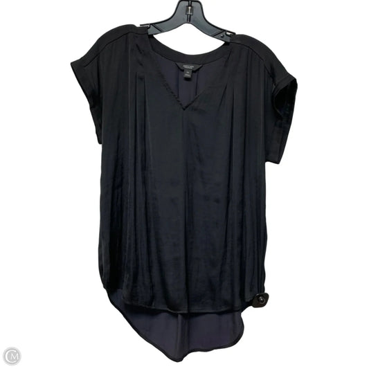Top Short Sleeve Designer By Vera Wang In Black, Size: M