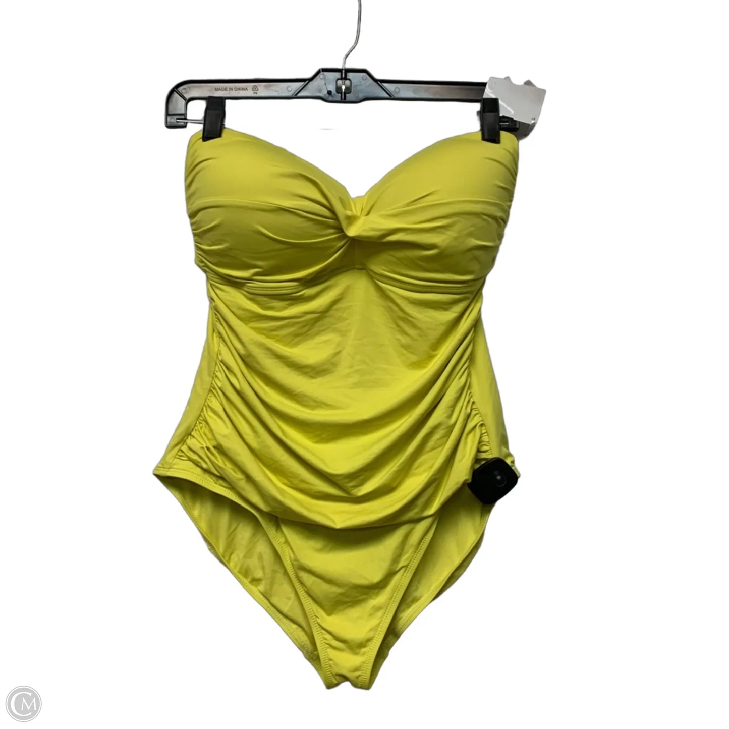 Swimsuit By Anne Cole In Chartreuse, Size: L