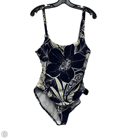 Swimsuit By La Blanca In Blue & White, Size: L