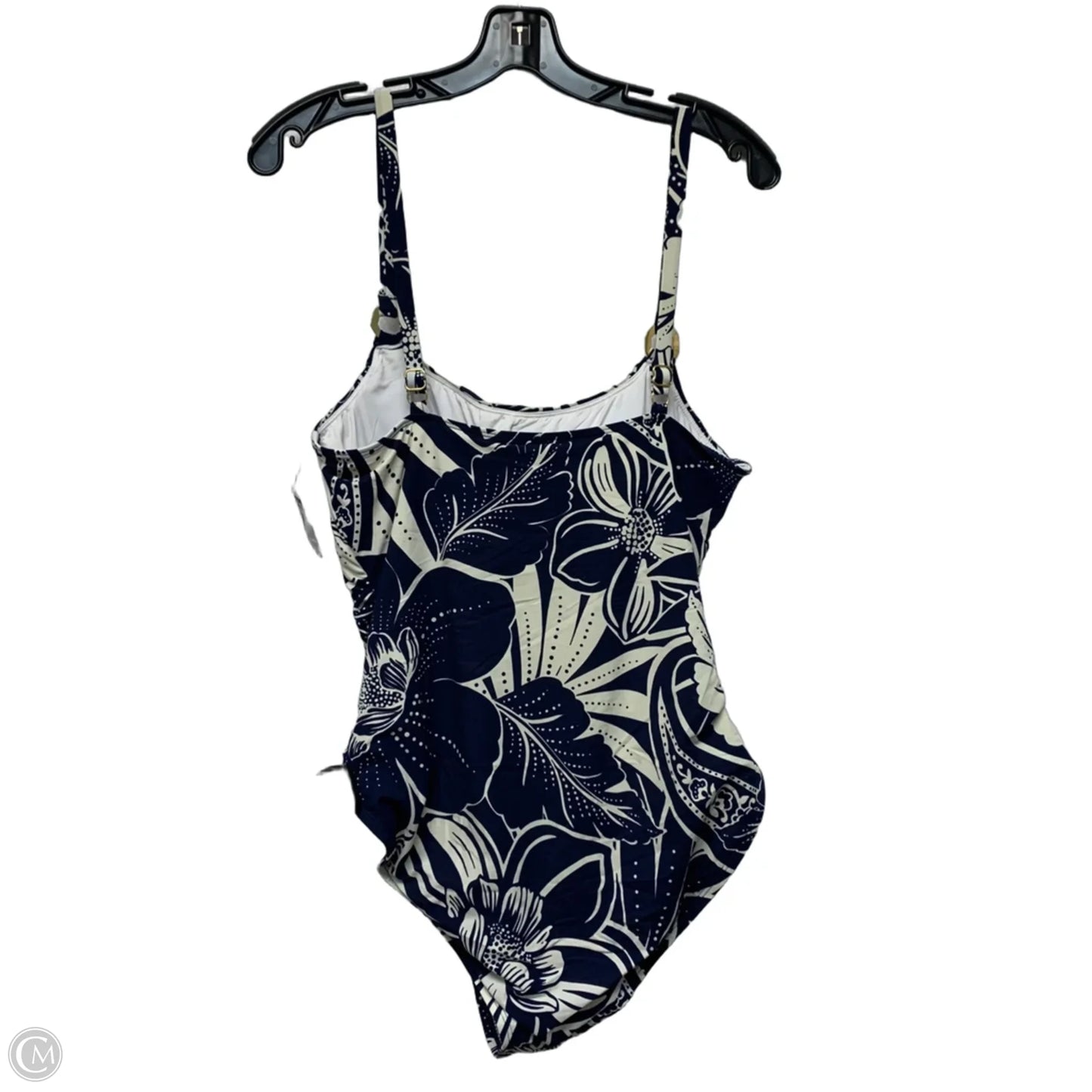 Swimsuit By La Blanca In Blue & White, Size: L
