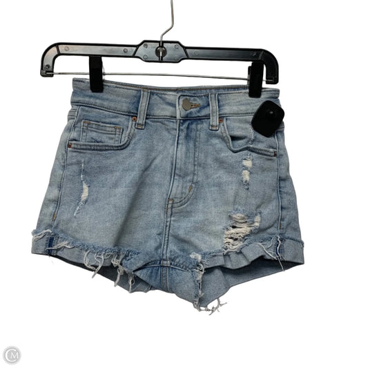 Shorts By H&m In Blue Denim, Size: 2