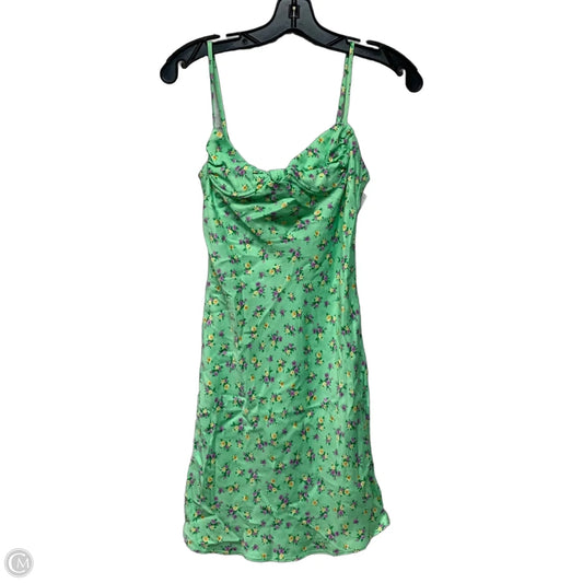 Dress Casual Short By Zara In Green, Size: Xs