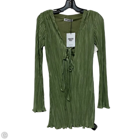 Dress Casual Short By Princess Polly In Green, Size: Xs