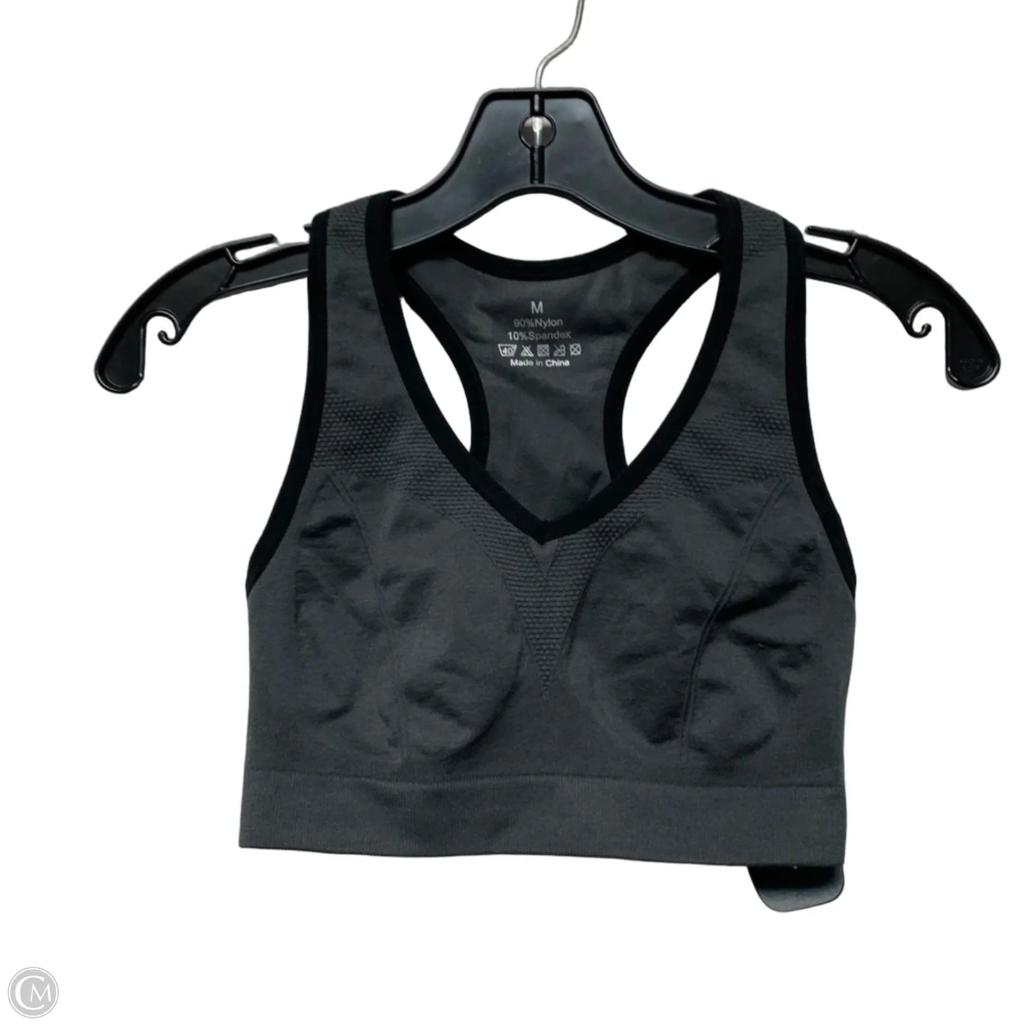 Athletic Bra In Grey, Size: M
