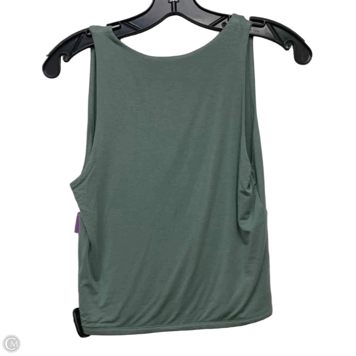 Top Sleeveless By Be Cool In Green, Size: L