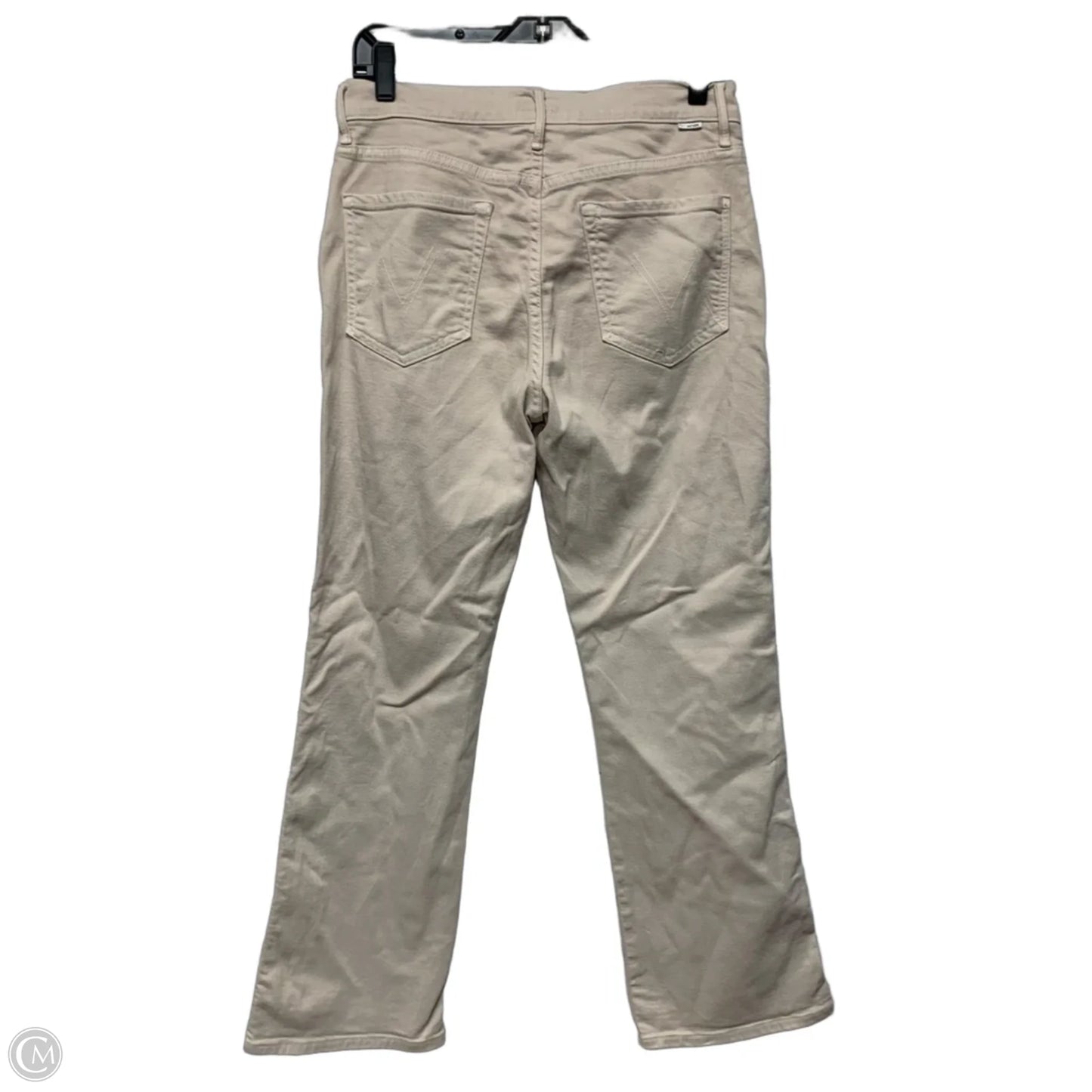 Jeans Designer By Mother In Cream, Size: 12