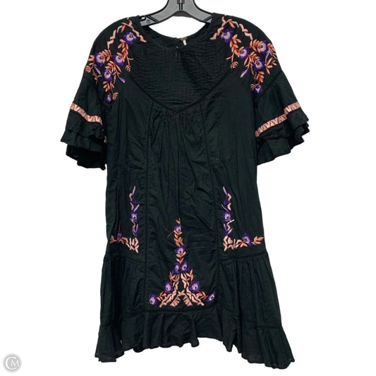 Dress Casual Short By Free People In Black & Orange, Size: Xs