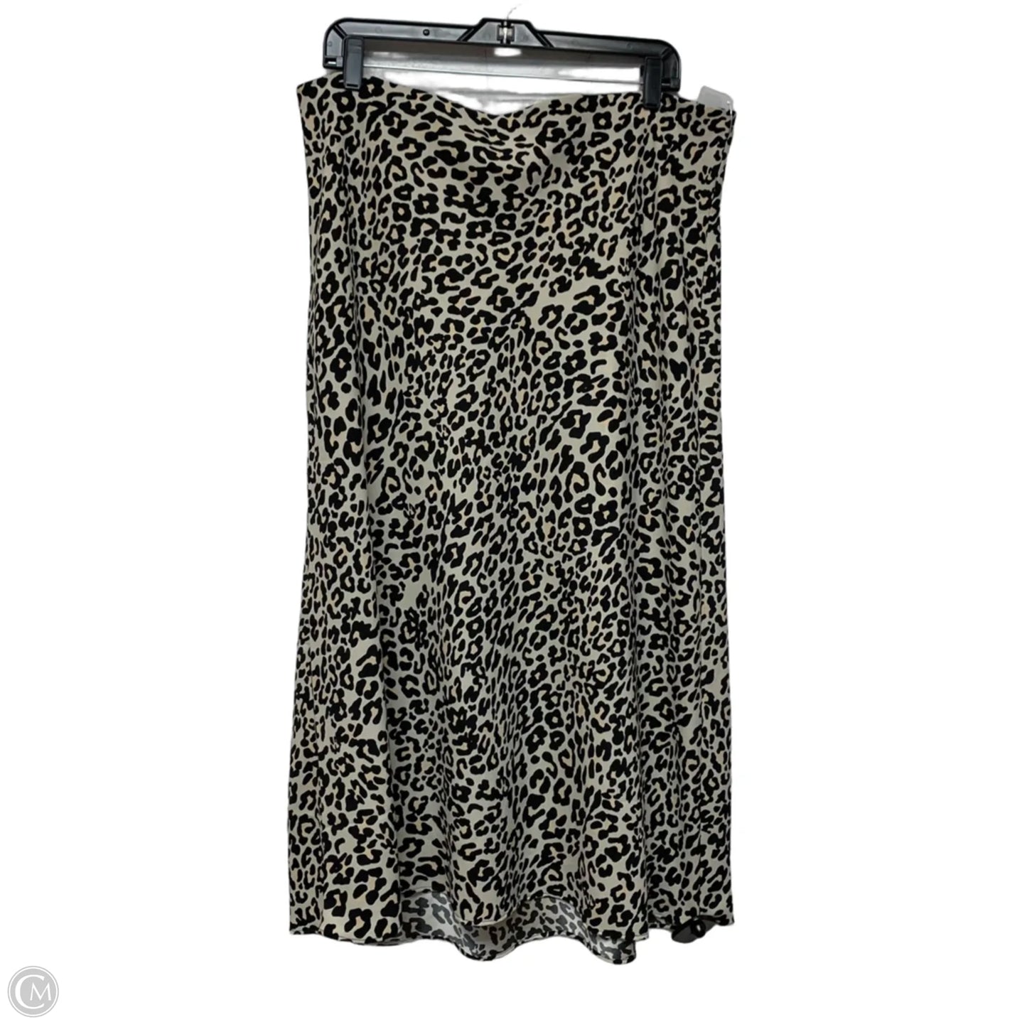 Skirt Maxi By Loft In Animal Print, Size: Xl