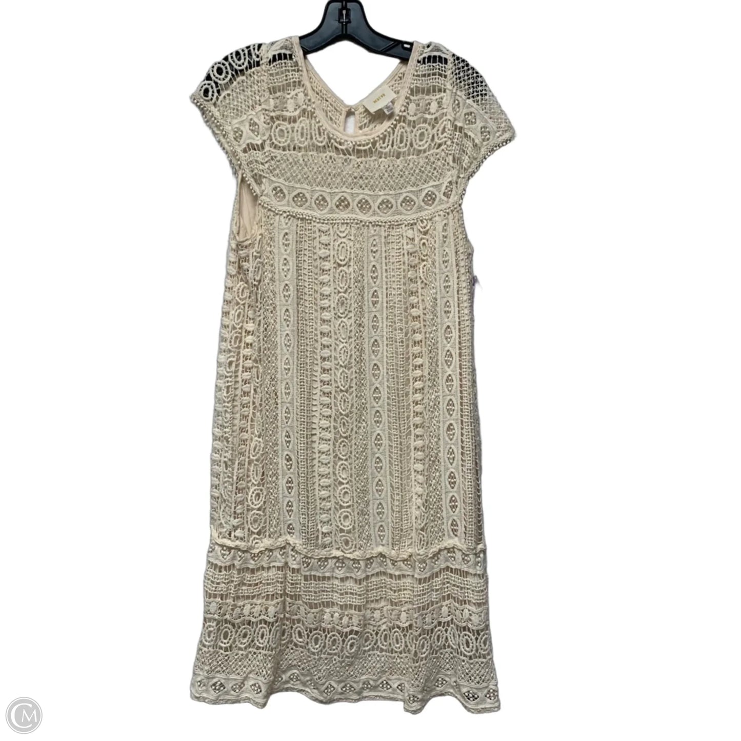 Dress Casual Short By Maeve In Cream, Size: L