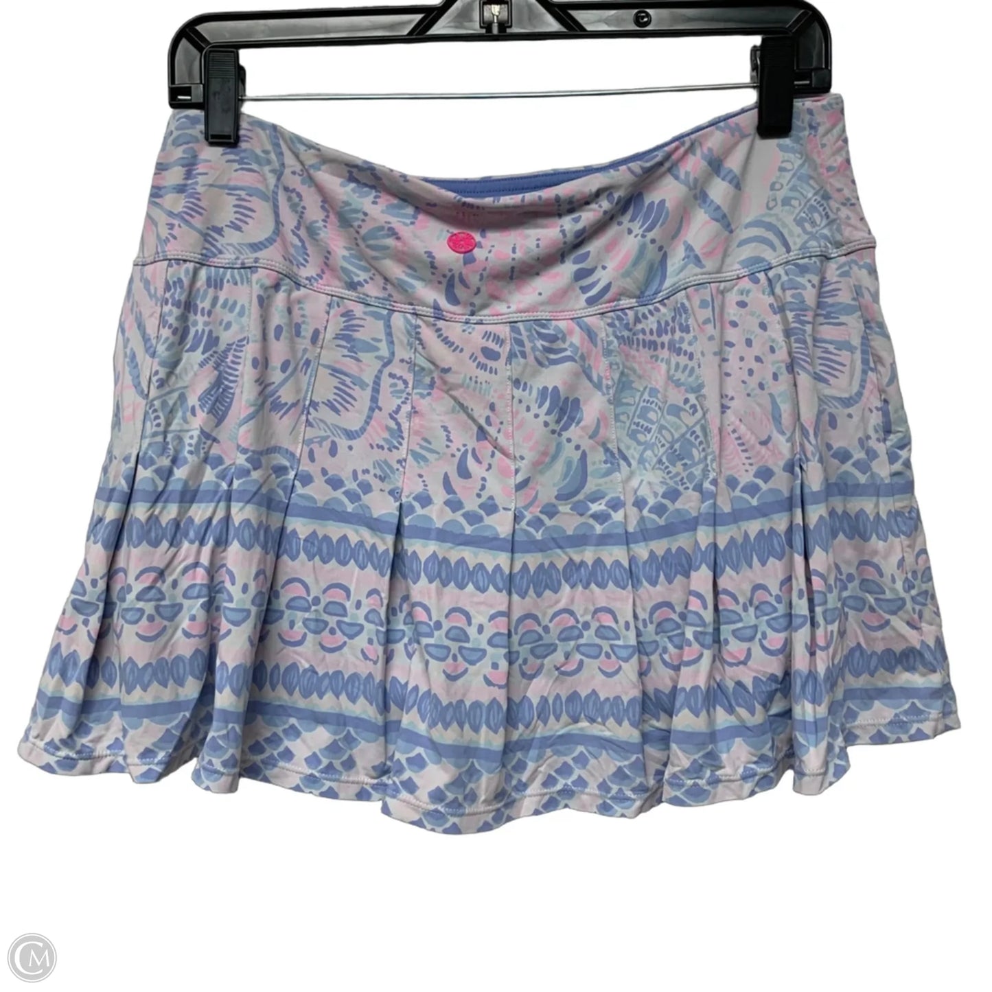Skort Designer By Lilly Pulitzer In Pink & Purple, Size: L