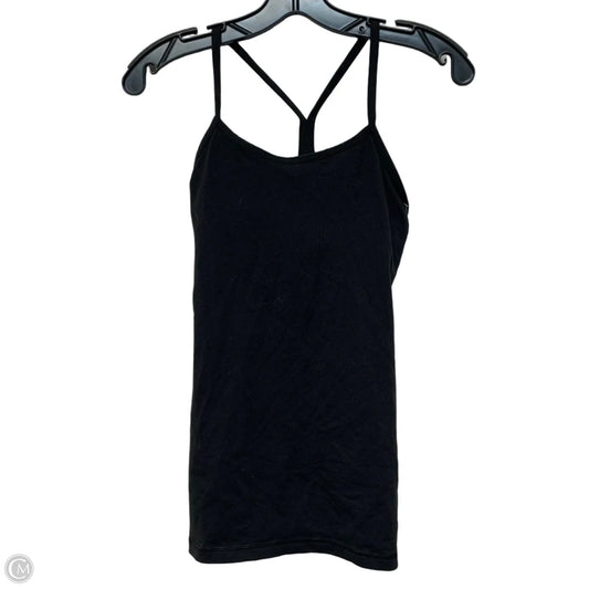 Athletic Tank Top By Lululemon In Black, Size: S