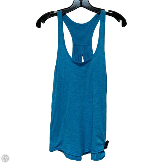 Athletic Tank Top By Lululemon In Blue, Size: S