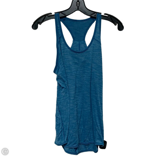 Athletic Tank Top By Lululemon In Blue, Size: S