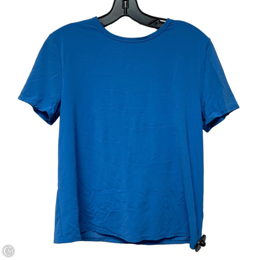 Top Short Sleeve Designer By Lilly Pulitzer In Blue, Size: Xs