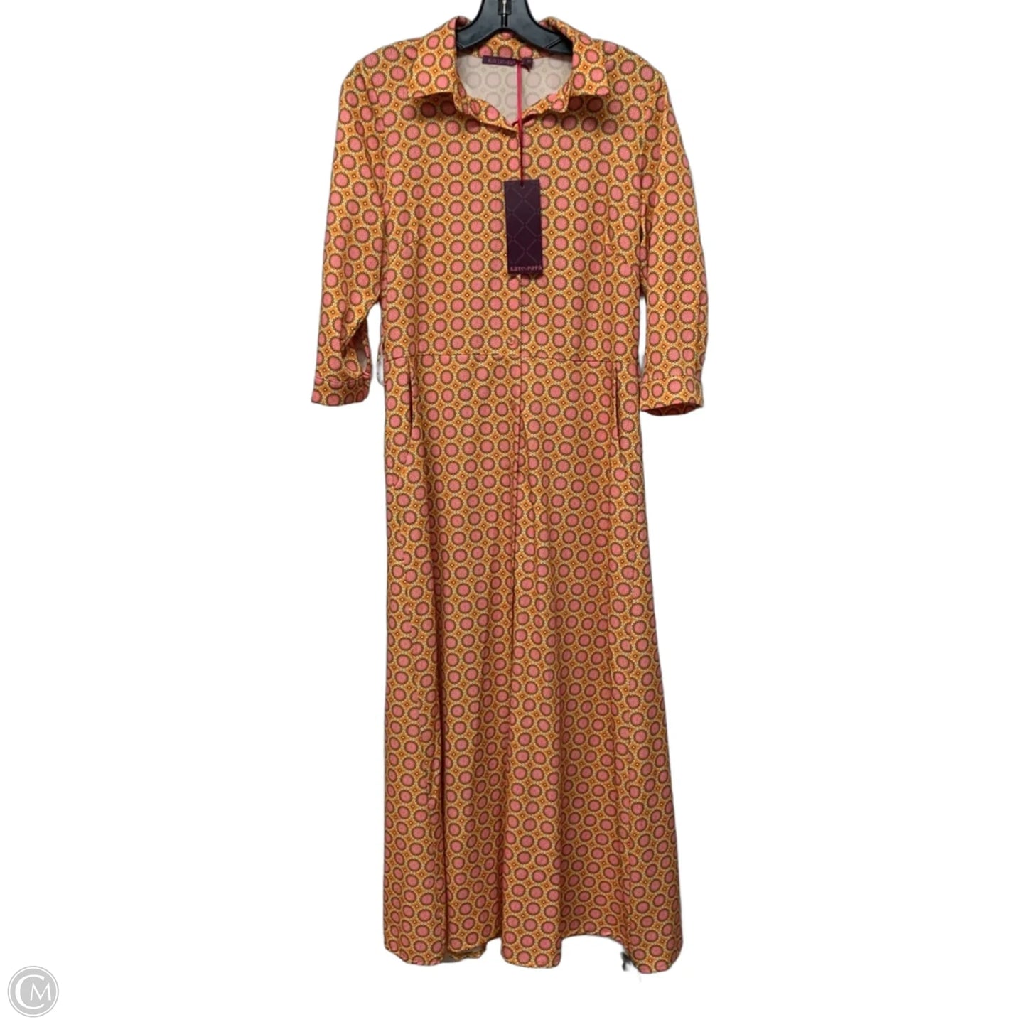 Dress Casual Maxi By Kate+Pippa In Orange, Size: S