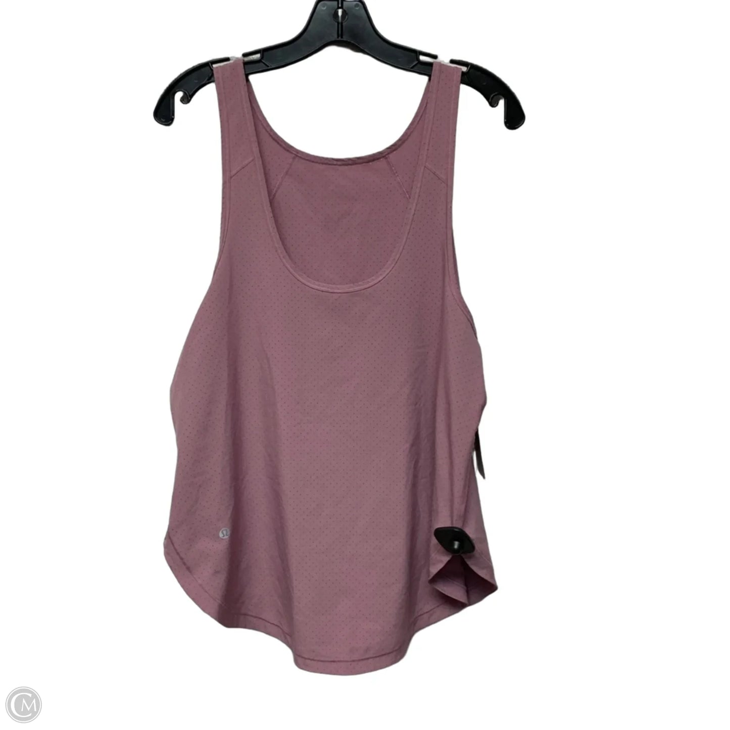 Athletic Tank Top By Lululemon In Purple, Size: L
