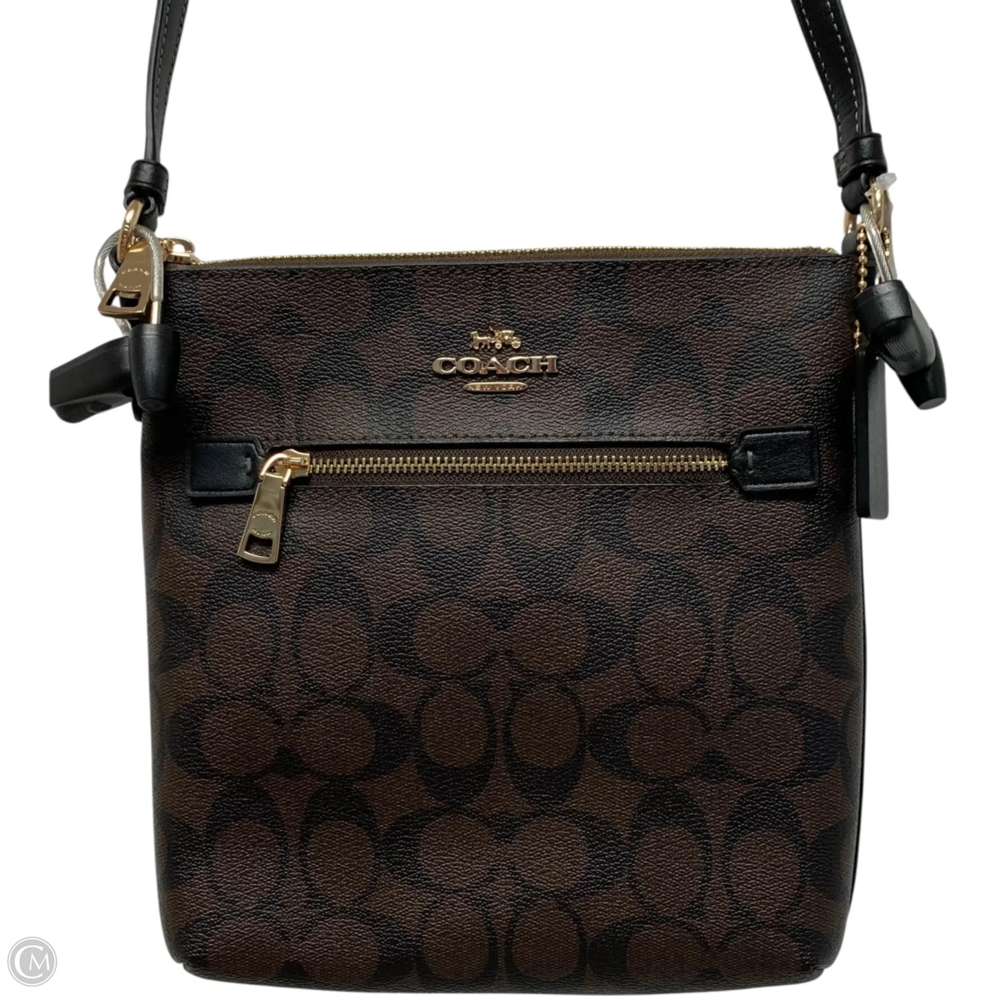 Crossbody Designer By Coach, Size: Small