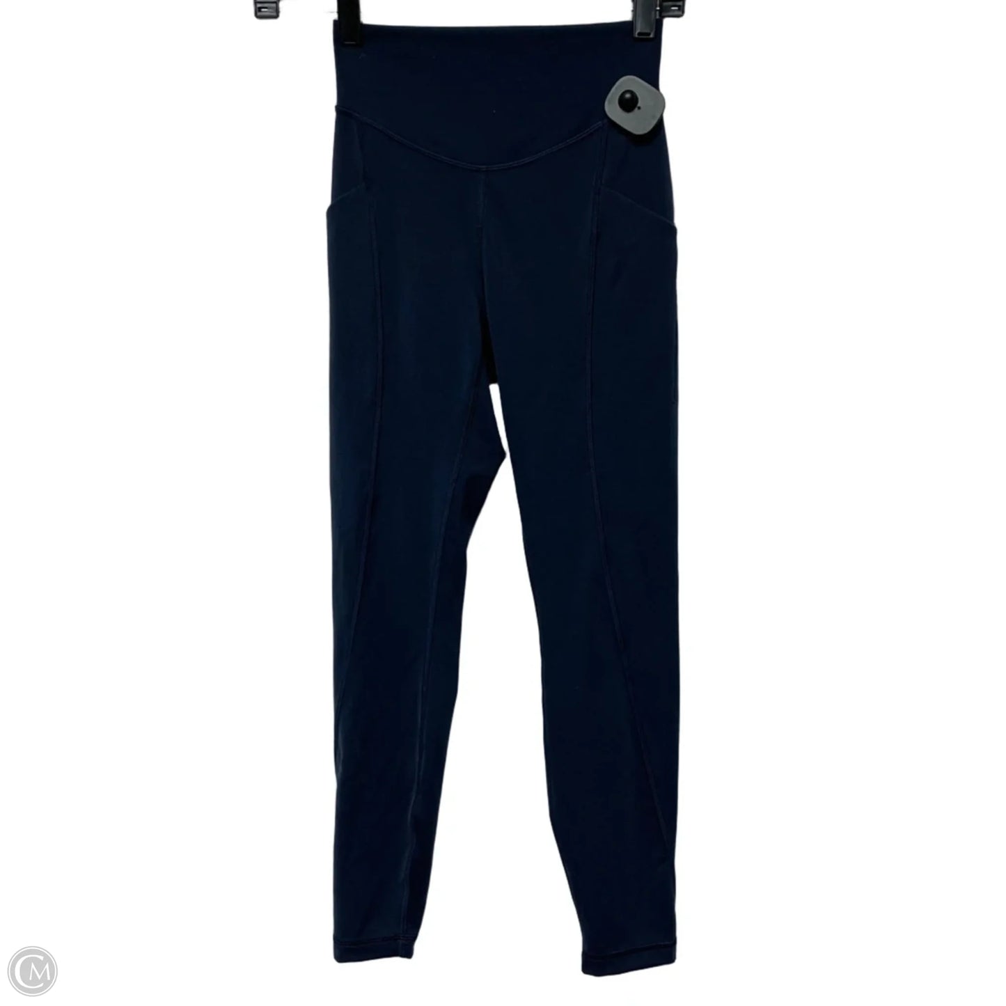 Athletic Leggings By Lululemon In Navy, Size: S
