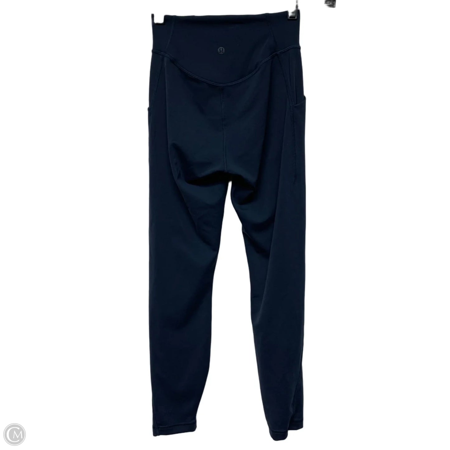 Athletic Leggings By Lululemon In Navy, Size: S