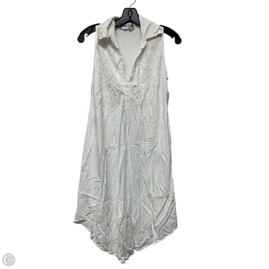 Dress Casual Short By Jessica Taylor In White, Size: Osfm