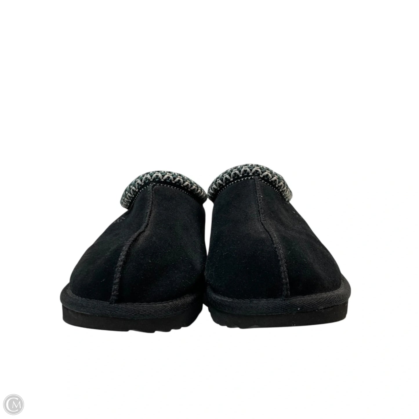 Slippers Designer By Ugg In Black, Size: 5