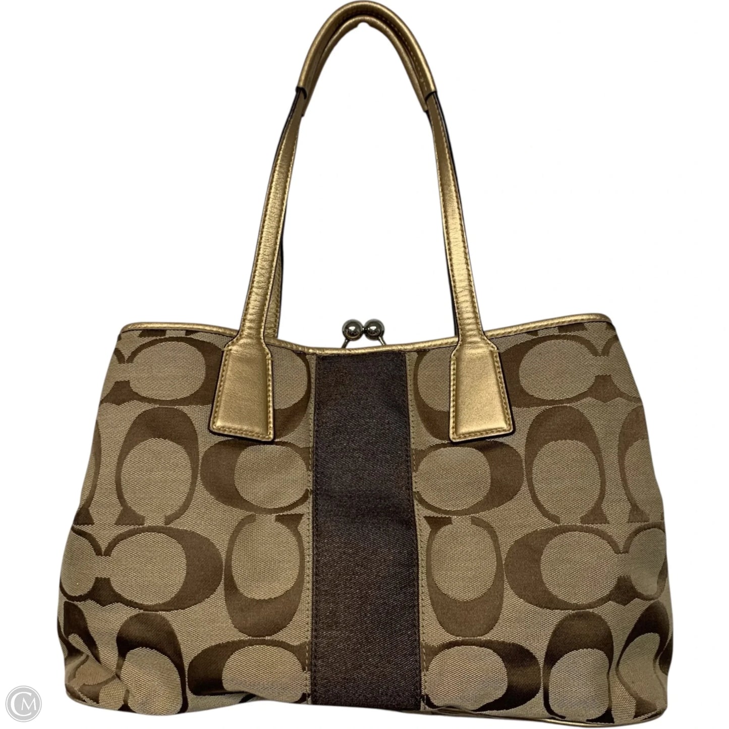 Handbag Designer By Coach, Size: Medium