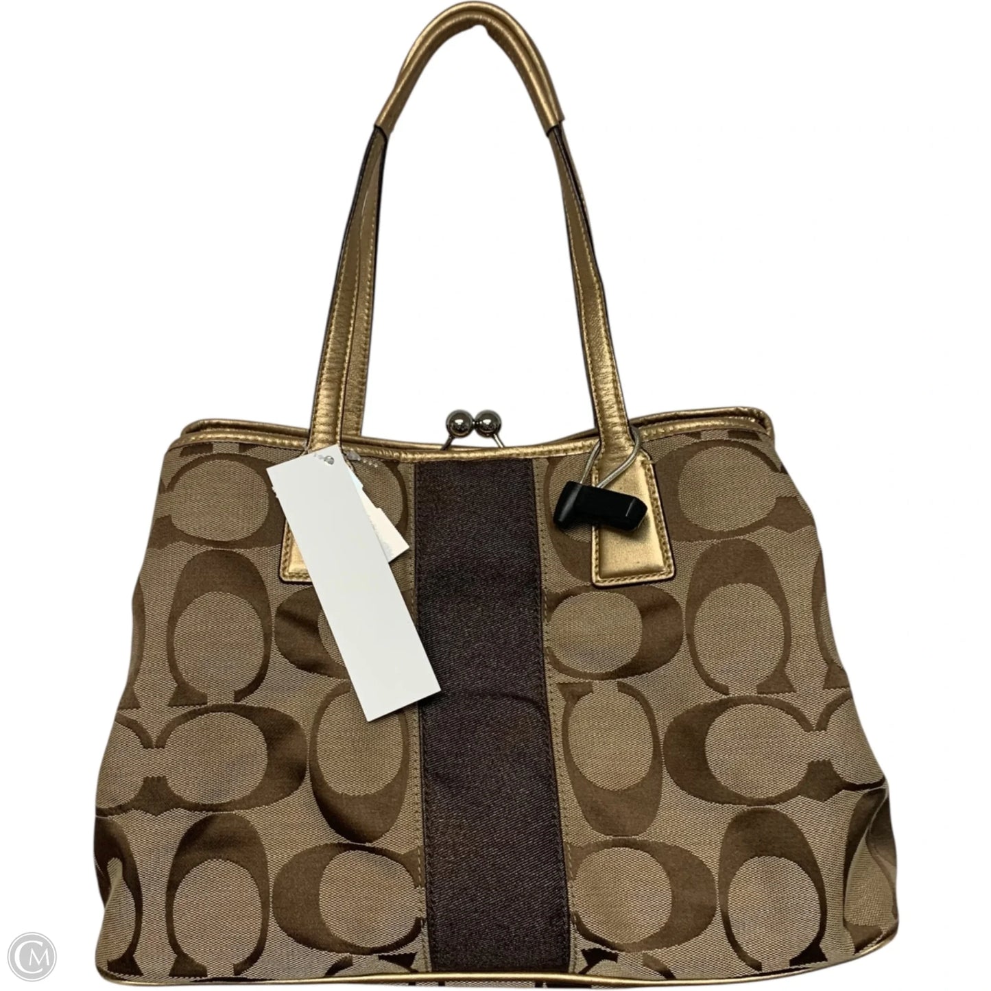 Handbag Designer By Coach, Size: Medium