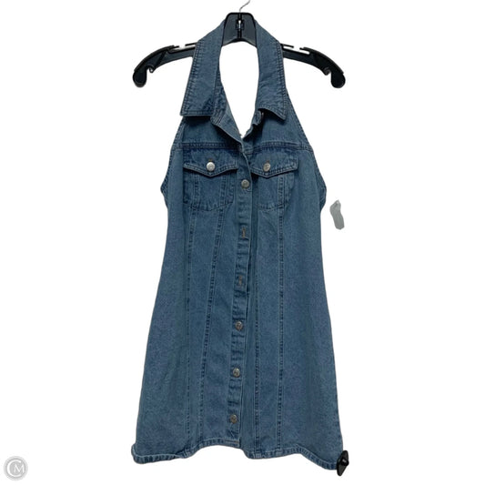 Dress Casual Short By House Of Harlow In Blue Denim, Size: M