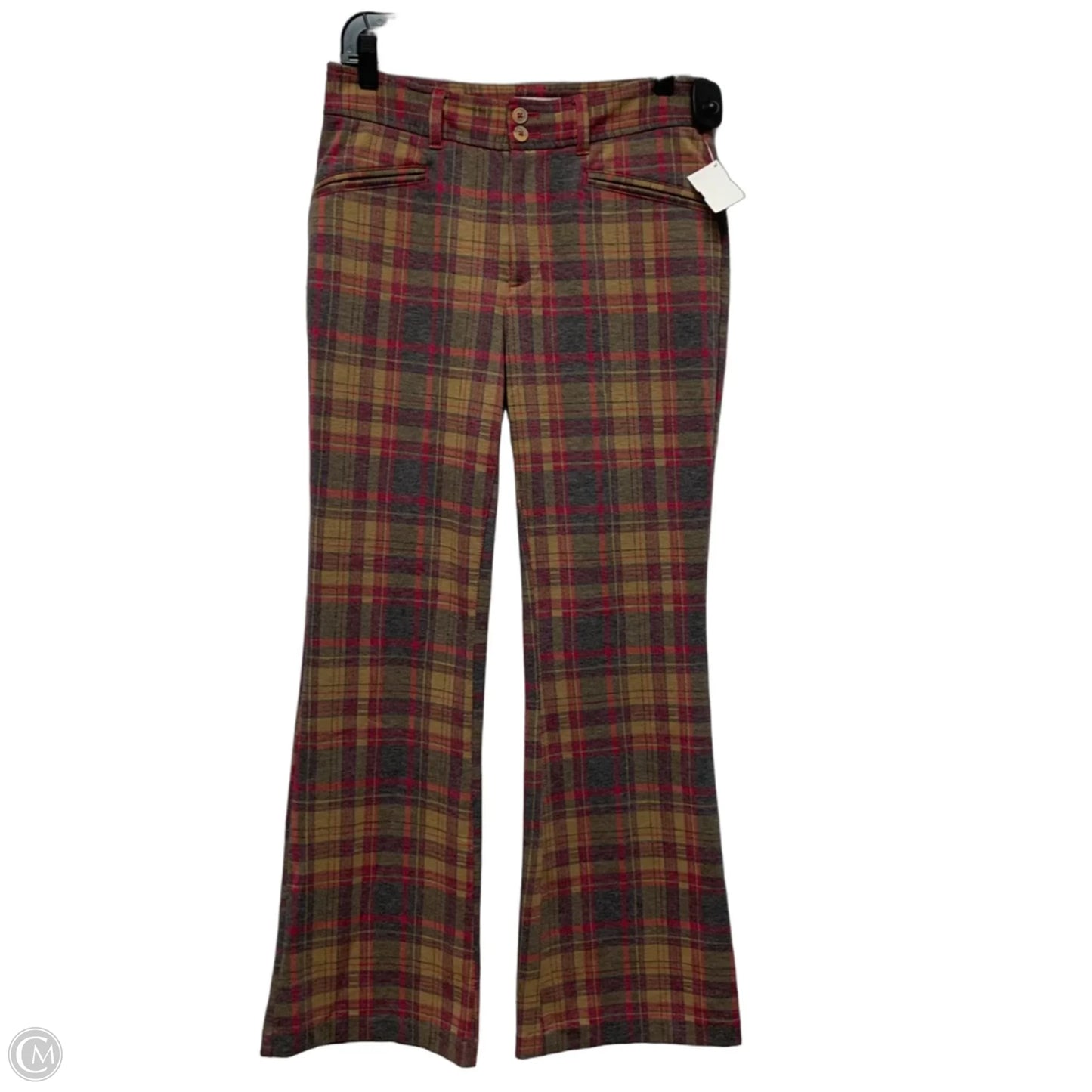 Pants Other By Anthropologie In Plaid Pattern, Size: 6