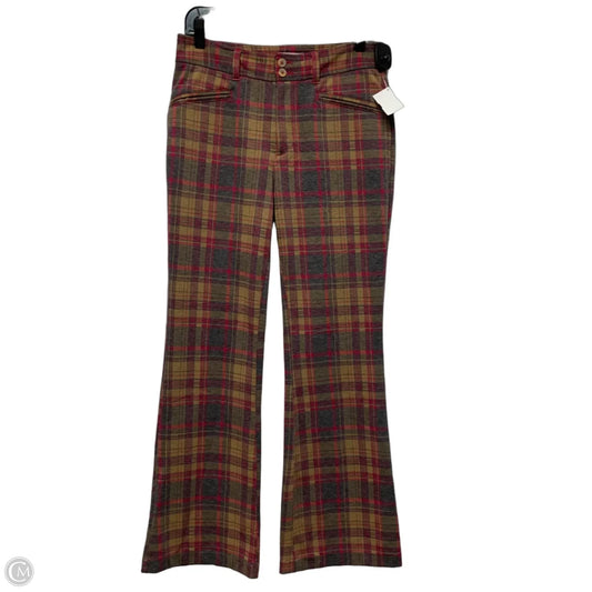 Pants Other By Anthropologie In Plaid Pattern, Size: 6