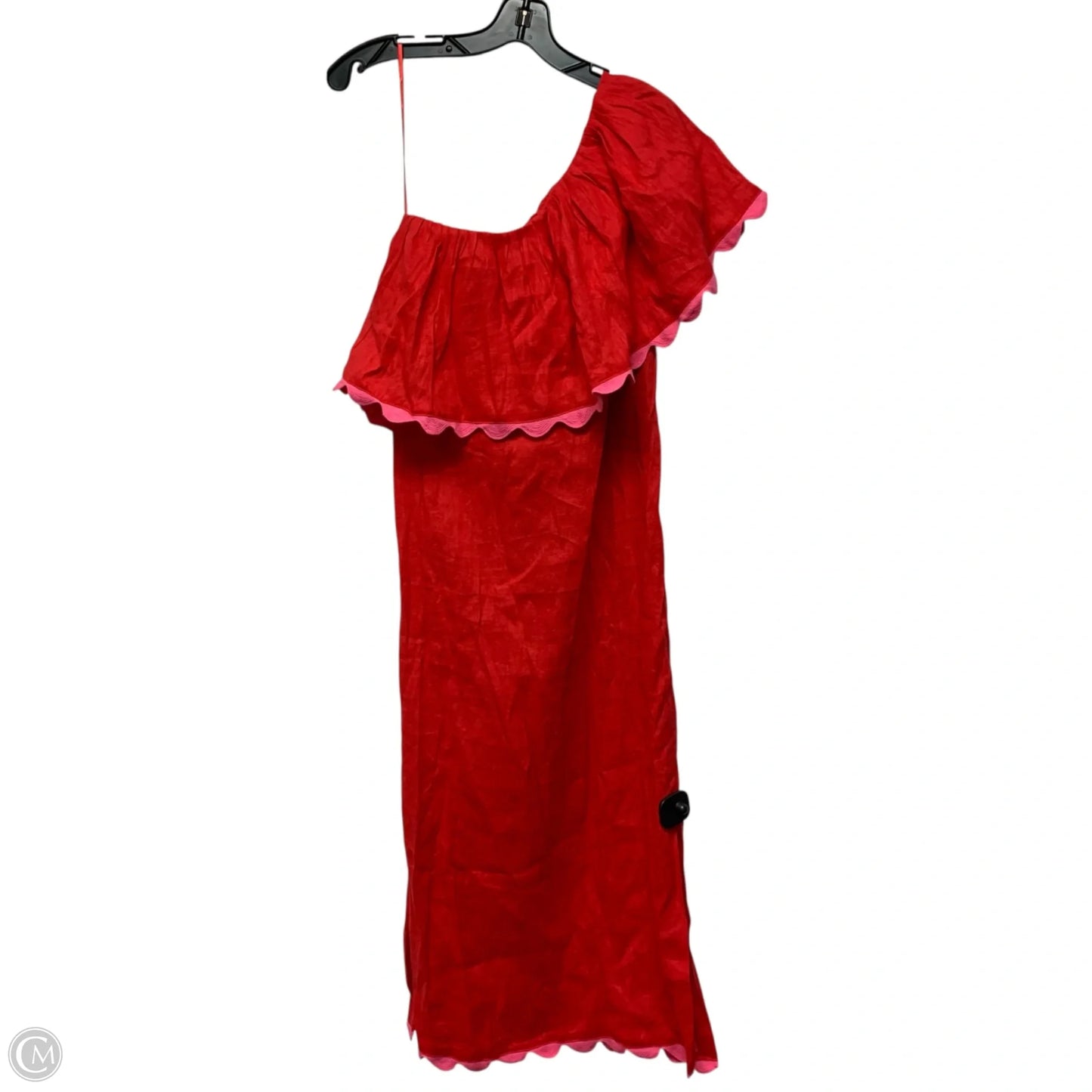 Dress Designer By Tuckernuck In Pink & Red, Size: Xs