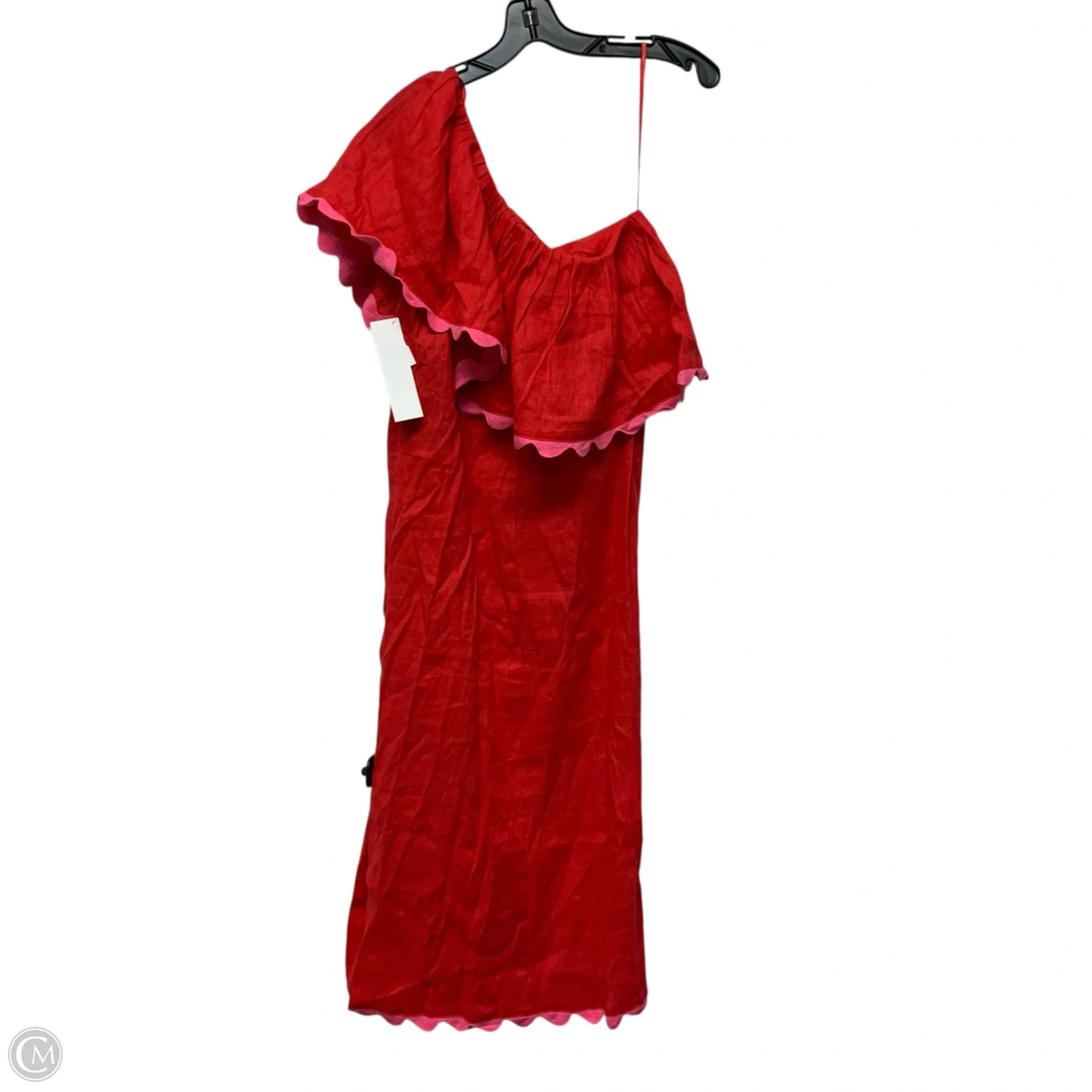 Dress Designer By Tuckernuck In Pink & Red, Size: Xs