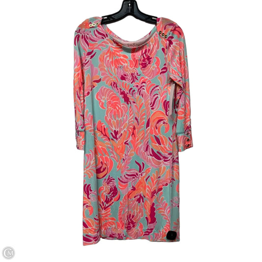 Dress Designer By Lilly Pulitzer In Blue & Pink, Size: S