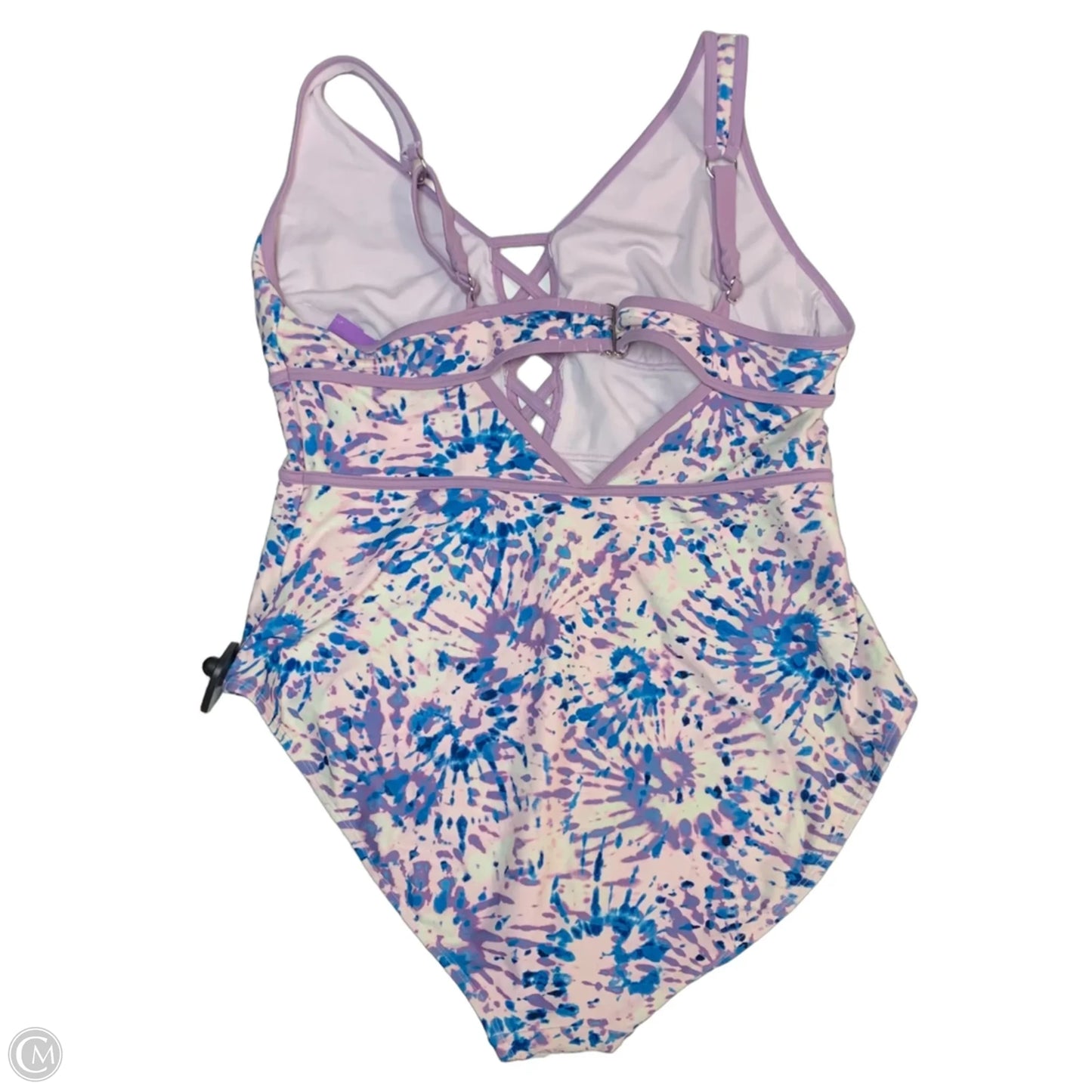 Swimsuit By Adore Me In Blue & Purple, Size: 2x