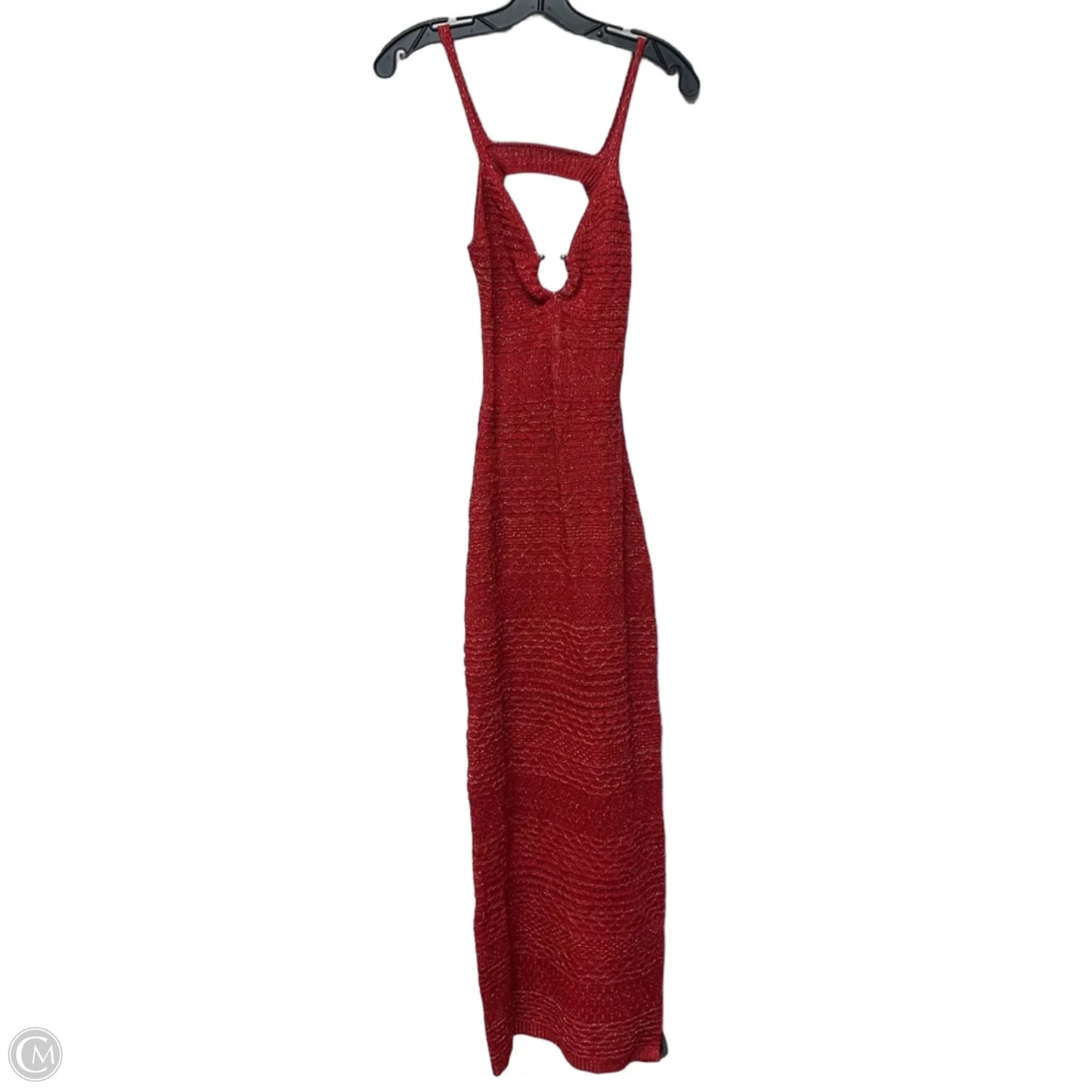 Dress Casual Maxi By Shein In Red, Size: S