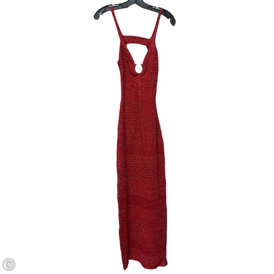 Dress Casual Maxi By Shein In Red, Size: S
