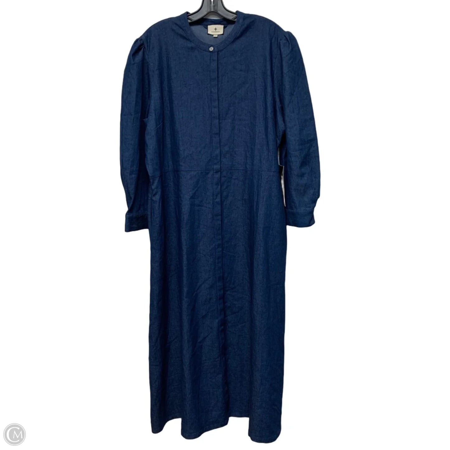Dress Designer By Tuckernuck In Blue Denim, Size: Xxl