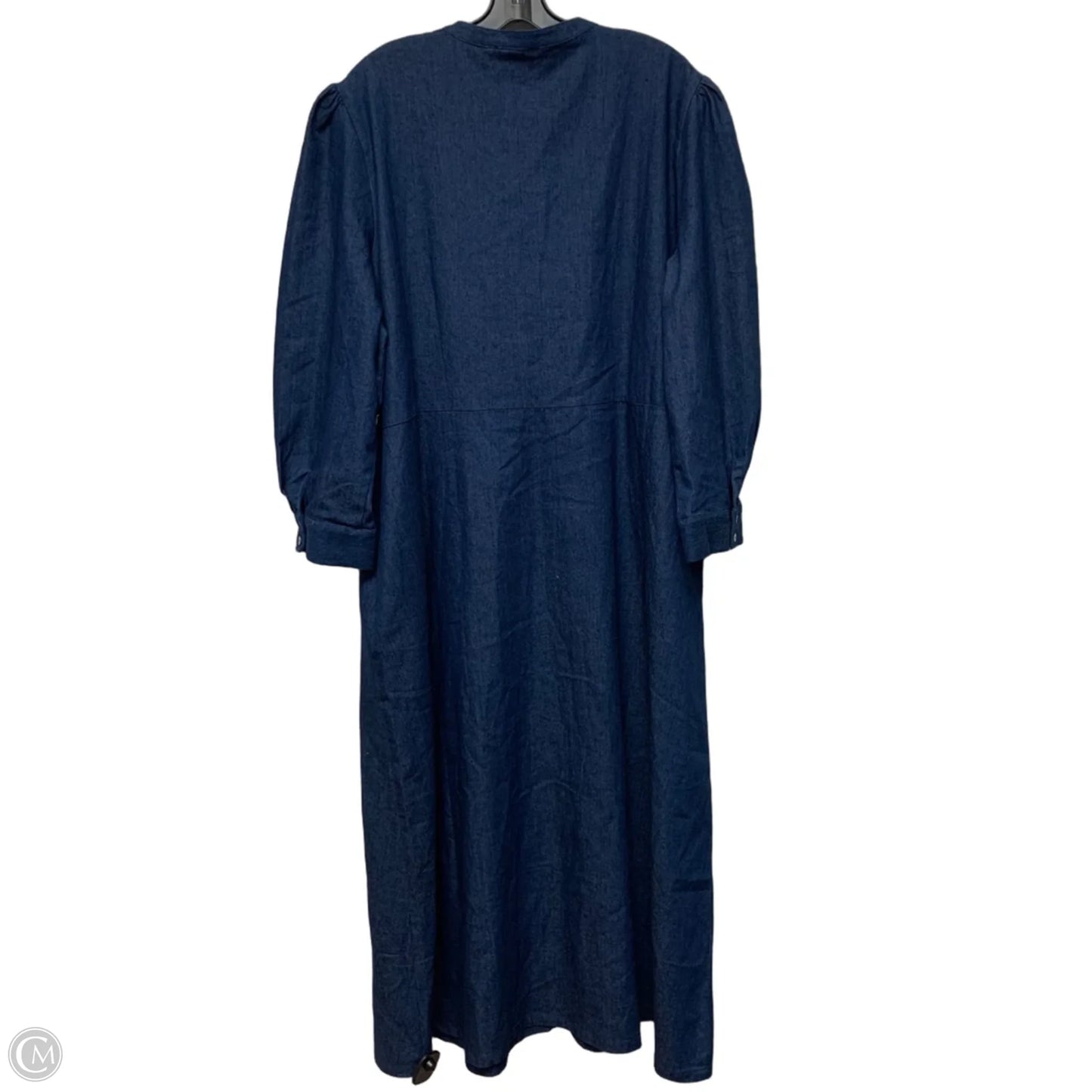 Dress Designer By Tuckernuck In Blue Denim, Size: Xxl