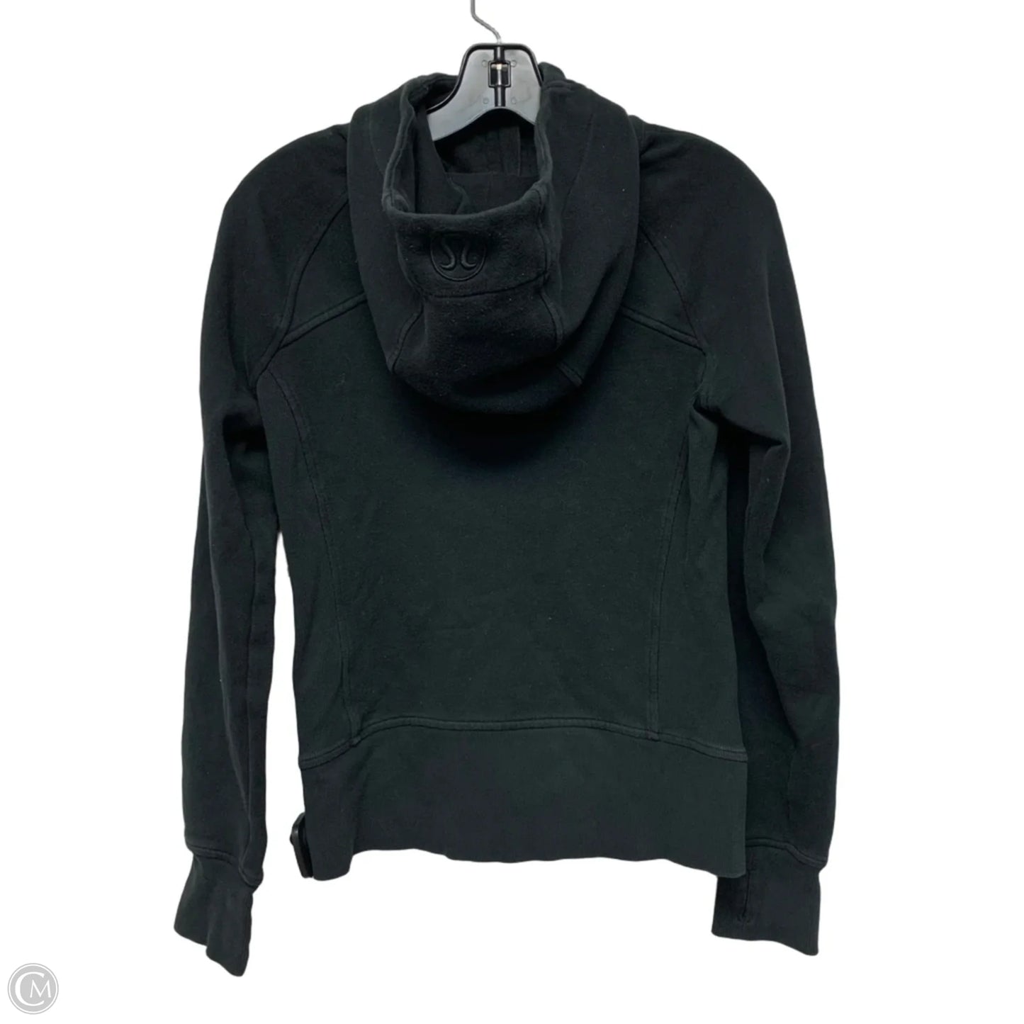 Athletic Jacket By Lululemon In Black, Size: S