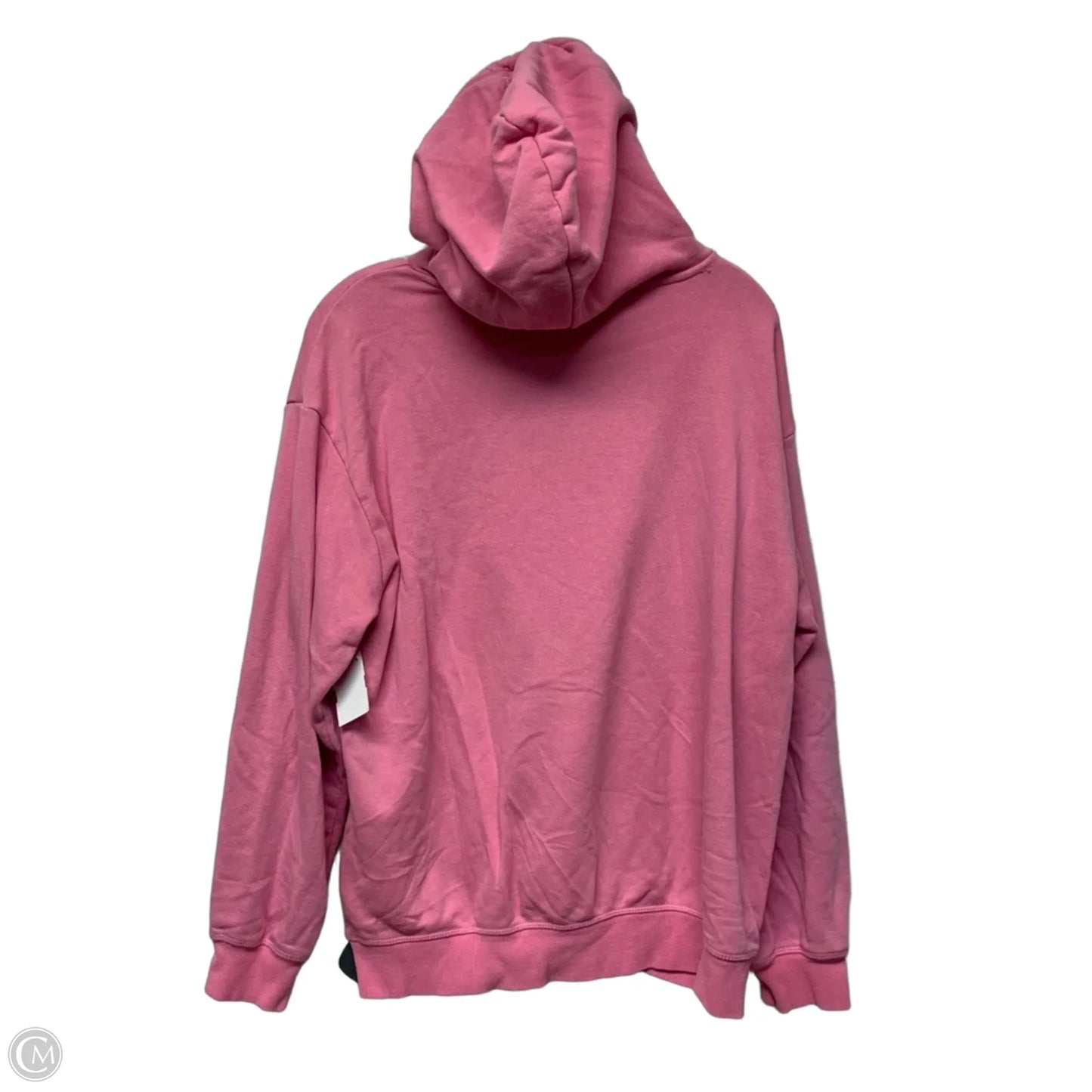 Sweatshirt Hoodie By H&m In Pink, Size: M