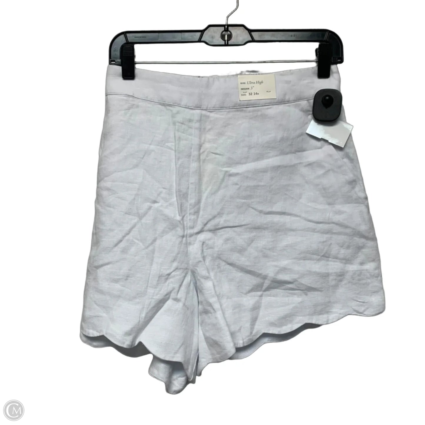 Shorts By Abercrombie And Fitch In White, Size: 14