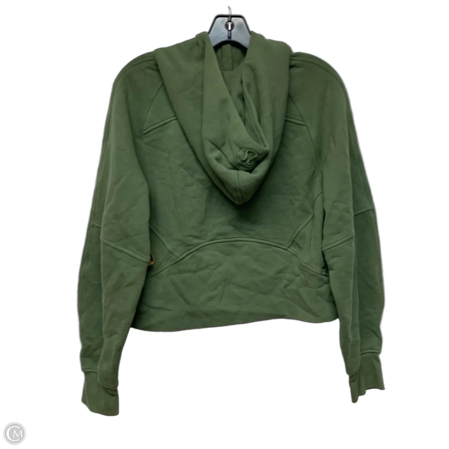 Athletic Jacket By Lululemon In Green, Size: Xs